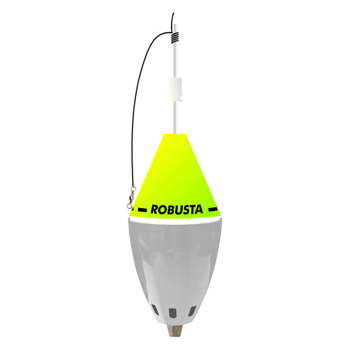 Boia Cevadeira Robusta JR Pesca Copo Branco 65g Amortecedor/Pino