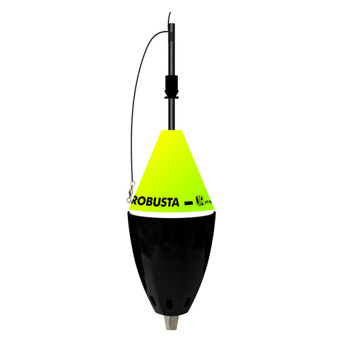 Boia Cevadeira Robusta JR Pesca Copo Preto 65g Amortecedor